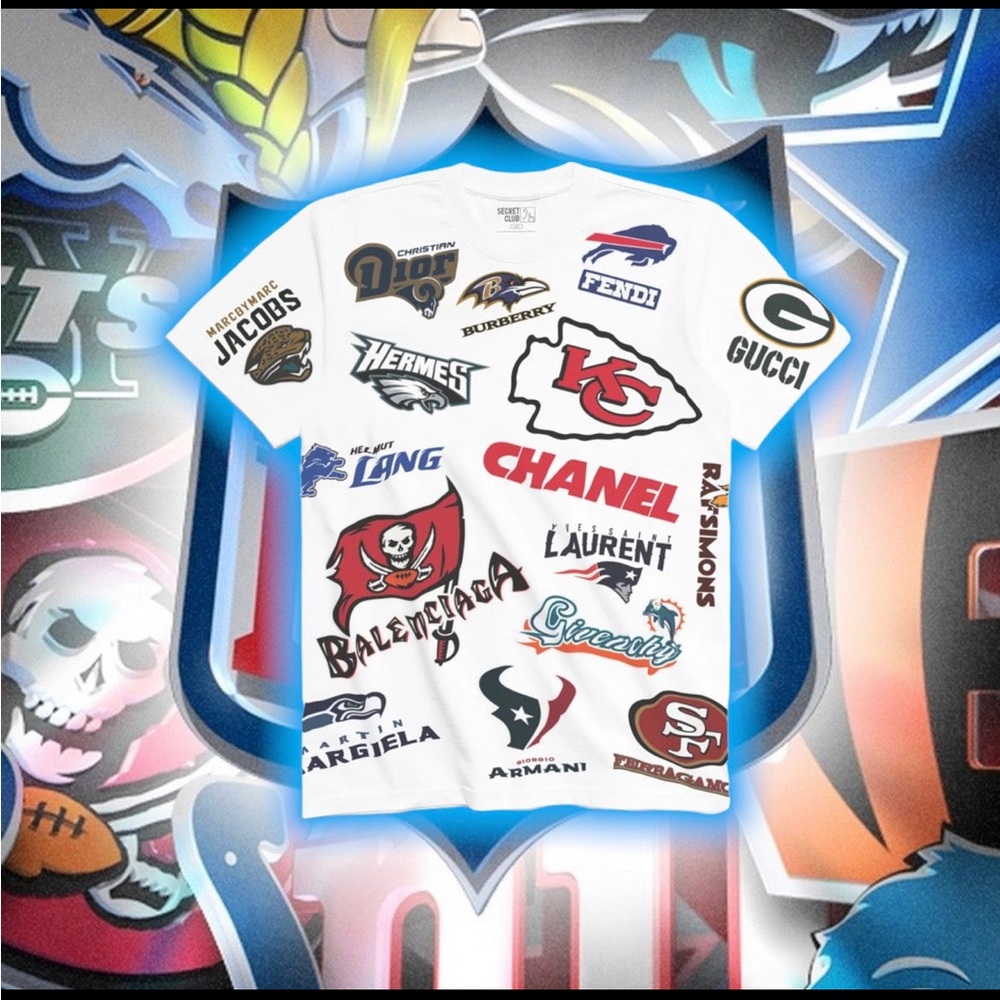 🆕 CHiNaToWN MaRKeT DeSiGNeR 👩🏾‍🎨 NFL 🏈 TeE👕